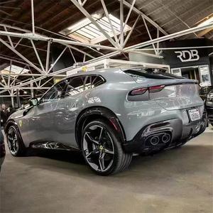 Kit carrosserie OEM en carbone sec pour Ferrari Purosangue FUV SUV : lèvre avant, pare-chocs, coins <span class=keywords><strong>de</strong></span> pare-chocs, diffuseur arrière, spoiler, jupes latérales, plaque <span class=keywords><strong>de</strong></span> <span class=keywords><strong>seuil</strong></span> <span class=keywords><strong>de</strong></span> <span class=keywords><strong>porte</strong></span> - Product Image 5