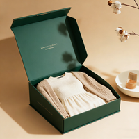 Caja de Cartón Corrugado Plegable con Impresión Personalizada de Lujo para Ropa, Ropa Interior, Regalos, Envío de Comercio Electrónico