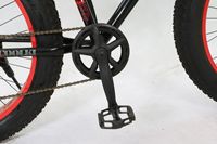Nouveau design Vélo à pneus larges Shark en gros, cadre en aluminium 26*4.0, 21 vitesses, frein à disque