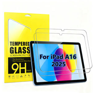Protection d'écran HD transparente pour iPad A16 2025 11e génération 11 pouces Pro 11 2024 M4 Air 11, anti-rayures, dureté 9H, film en verre trempé - Product Image 1