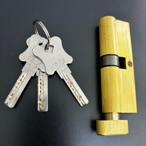 Serratura di sicurezza cilindri porta accessori Master in ottone rame Hardware mortasa Apposite facile installazione Design moderno Top Security - Product Image 6