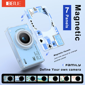 Benjie Phổ Biến Sinh Viên Máy Ảnh Kỹ Thuật Số 4K Video 64 Megapixel Hình Ảnh Độ Phân Giải <span class=keywords><strong>7</strong></span> Tấm Cho Thay Đổi CMOS Cảm Biến Thẻ SD Bộ Nhớ - Product Image 2