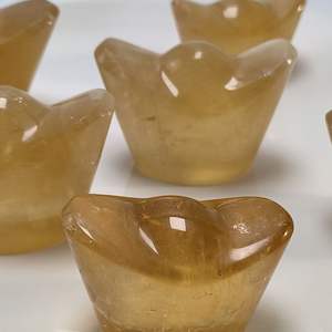<span class=keywords><strong>Simbolo</strong></span> di denaro <span class=keywords><strong>cinese</strong></span> per decorazione e regalo calcite intagli in lingotti di quarzo giallo di cristallo curativo intero prezzo di vendita - Product Image 6