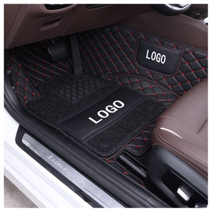 Tapis de voiture en cuir 5D 7D 3 pièces faciles à nettoyer tapis de voiture <span class=keywords><strong>Tiguan</strong></span> tous temps - Product Image 5