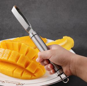Utensilios de Cocina, Cortador de Mango, Pelador, Descorazonador, Cortador de Acero Inoxidable, Cortador Multifuncional de Frutas, Herramienta para Pelar - Product Image 5