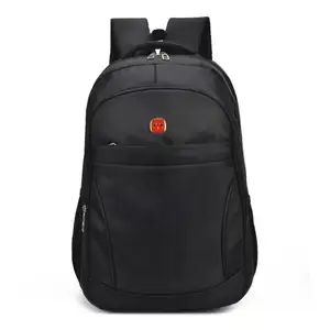 2023 Sell Well Black Adecuado para computadora portátil de 15 pulgadas Cómoda mochila de viaje de hombro Comercio al aire libre