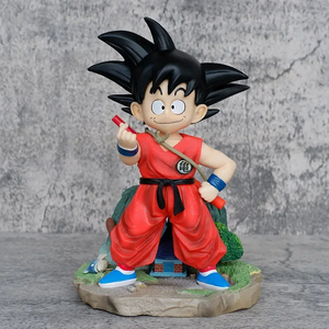 Figura de Acción de <span class=keywords><strong>Goku</strong></span> de 19 cm, Anime <span class=keywords><strong>DBZ</strong></span>, <span class=keywords><strong>Goku</strong></span> Niño, <span class=keywords><strong>Son</strong></span> <span class=keywords><strong>Goku</strong></span>, 2 Manos, Entrenamiento, Yeah, Estatua de PVC, Modelo Coleccionable, Juguetes, Regalo - Product Image 4