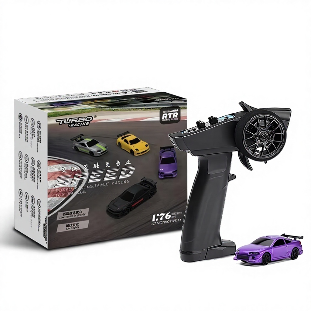 TURBORACING C72 美品　1:76 TURBO RACING 1:76 Scale Mini RC Car - Fun & Proportioned