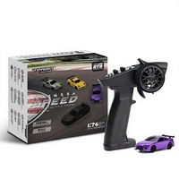 TURBO RACING Mini voiture RC à l'échelle 1:76-Jouet rechargeable entièrement proportionné C72 C73