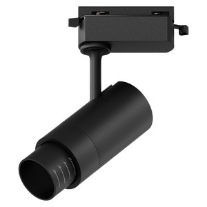 Projecteur sur rail en aluminium à spectre complet anti-éblouissement, protection oculaire, température de couleur 3000K-6000K, CRI 80-89, efficacité 530 Lm/W - Product Image 1
