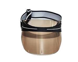 Logo personnalisé vente en gros d'usine de visières colorées chapeau pare-soleil <span class=keywords><strong>holographique</strong></span> anti-UV protection UV <span class=keywords><strong>casquette</strong></span> de visière transparente - Product Image 4