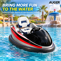 Bateau électrique 15KW, kart aquatique haute vitesse, mini jet-boat monoplace, bateau tamponneur pour parc aquatique et complexe hôtelier, OEM