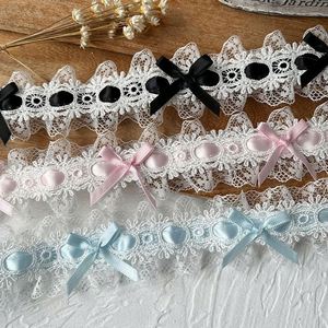 ริบบิ้นผ้าซาตินโบว์ลูกไม้สีวินเทจขนาด 3.8 ซม. สำหรับงาน DIY และทำเครื่องประดับผม 1 เมตร/ชิ้น - Product Image 1