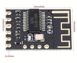 Module Récepteur Audio Sans Fil Bluetooth MH-M18 BLT 4.2 avec Décodage MP3 Sans Perte pour Circuit Imprimé de Haut-Parleur Audio de Voiture DIY - Product Image 2