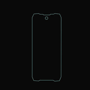 0,3 MM 9H Clear 2.5D Transparente Handy-Displays chutz folie aus gehärtetem Glas für Black view Oscal Pilot 3 - Product Image 2