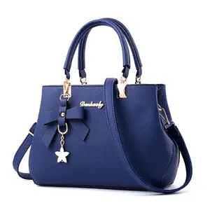 Fashionable and Elegant PU Leather High Quality Bow Tie Women's Shopping and Dating Handheld One Shoulder Crossbody Bag