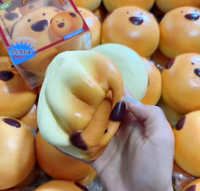 Hachimi Bagel Chien Squishy Slow Rising Squeeze Fidget Soulagement Du Stress En Gros PU Mousse Jouet À Collectionner