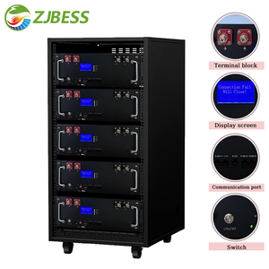 Batería de Litio Lifepo4 de 51.2v, Fabricantes de Baterías de Iones de Litio Montables en <span class=keywords><strong>Rack</strong></span>, Paquete de Baterías Solares de 48V 100Ah 200Ah - Product Image 4