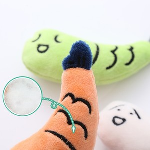 ของเล่นแมวแบบขายส่ง ตุ๊กตาปลาสีเขียว สีส้ม สีขาว น่ารัก ตลก บีบได้ มีแคทนิป ช่วยขัดฟัน รับทำโลโก้ตามสั่ง - Product Image 2