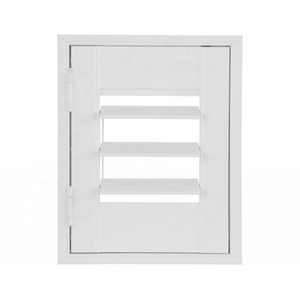 Độc đáo cơ khí nhựa ngang hiện đại sơn ánh sáng có thể điều chỉnh dễ dàng làm sạch trồng cửa chớp cho cửa sổ - Product Image 1