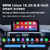 Système Linux Google Car Multimédia GPS Navigation Carplay Player pour BMW X1 E84 F48 2012-2017