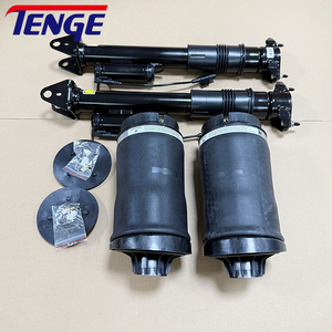 4 Amortiguadores de Suspensión Trasera + Resorte Neumático para W251 V251 Clase R 2005-2012 2513203031 2513200425 Amortiguador de Suspensión Trasero - Product Image 2