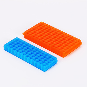 Soporte para tubos de ensayo Qianling de 60 y 96 orificios, de plástico de doble cara para uso en laboratorio - Product Image 1