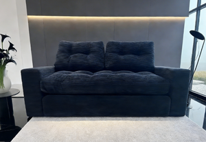 Divano Comprimibile Salvaspazio Blu Navy, Imballato Sottovuoto, Pieghevole, Ideale per Soggiorno e Camera degli Ospiti - Product Image 4