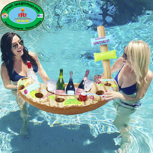 Promotion Amusante pour Fêtes au Bord de la Piscine : Porte-Gobelets Flottant Gonflable en PVC en Forme de Bateau Melody pour Bière et Glace - Product Image 3
