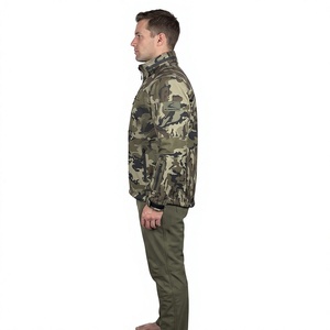 Chaqueta Softshell Unisex BLACKTHORN WORLD, Sólida, de Manga Larga, Impermeable, Transpirable, para Caza de Invierno y Actividades al Aire Libre, 100% Poliéster - Product Image 3