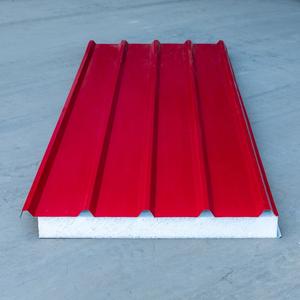 Panneau sandwich en mousse EPS, prix bas, panneau de toiture en acier ondulé, résistant aux intempéries, panneaux muraux sandwich isolés pour la construction - Product Image 5