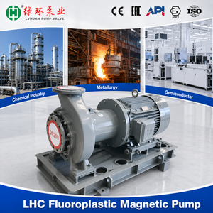 Bomba Magnética Resistente a la Corrosión OEM/DOM para <span class=keywords><strong>H2SO4</strong></span>, HCl, NaOH, HNO3 |   Bomba Química de Fluoroplástico - Product Image 3