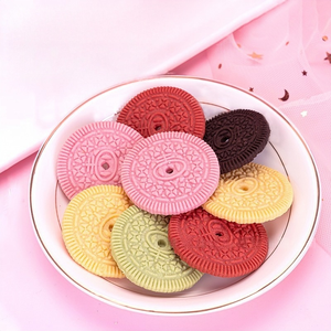 Décoration de gâteau ronde rose Sakura de 220g, insert pour cupcakes, accessoires de pâtisserie pour la décoration de table de desserts à la maison ou en boulangerie - Product Image 4