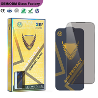 KA-W02 Golden Armor Verre trempé de 0,4 mm d'épaisseur, anti-traces de doigts, dureté 9H, haute transparence, étanche, protection complète pour téléphones mobiles