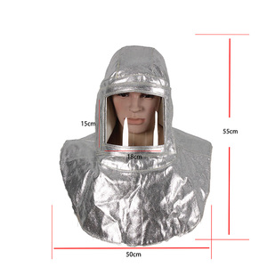 Pantalla de protección laboral de alta temperatura Máscara de aislamiento de PC de fundición de acero y <span class=keywords><strong>aluminio</strong></span> <span class=keywords><strong>para</strong></span> cascos de soldadura - Product Image 2