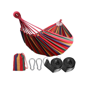 Alta calidad <span class=keywords><strong>colgante</strong></span> viaje portátil picnic al aire libre columpio <span class=keywords><strong>hamaca</strong></span> de algodón columpios duraderos - Product Image 1