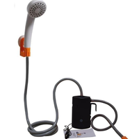 Nouvel ensemble de douche ultra-compact sans fil rechargeable, kit de bain électrique portatif pour dortoir, randonnée, douche pour animaux de compagnie, nettoyage de voiture