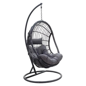 Fauteuil suspendu Jhula moderne et élégant pour l'intérieur, ensemble de balançoire de jardin très populaire avec coussin de grande taille, chaise suspendue, Cesta Colgante - Product Image 1