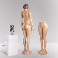 Mannequin sans tête de taille réelle avec des courbes généreuses, un gros buste et un gros derrière - Parfait pour l'affichage de maillots de bain, de bikinis et de vêtements de plage sexy