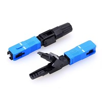 Conector rápido/rápido de fibra óptica muy popular al por mayor con cable de bajada de China
