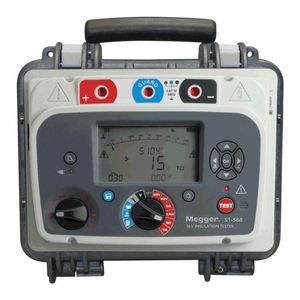 เครื่องทดสอบความต้านทานฉนวน Megger รุ่น S1-568 5kV อุปกรณ์ทดสอบฉนวนกับดิน อุปกรณ์ทดสอบคุณภาพไฟฟ้า 6 ชั่วโมง - Product Image 1