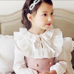เสื้อแฟชั่นเด็กผู้หญิงแบบมีระบาย จัดส่งฟรี ซื้อเสื้อผ้าจากจีน - Product Image 1