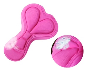 Coussin de cyclisme en <span class=keywords><strong>gel</strong></span> de silicone à séchage rapide personnalisé pour femmes/coussin de <span class=keywords><strong>gel</strong></span> pour cyclisme/rembourrage de cyclisme COOLMAX pour femmes - Product Image 3
