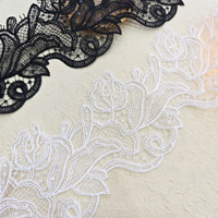 Gros Stock Poisson Fil De Soie Lumière Paillettes Brodé Dentelle Embellissements pour Mariées Robes De Mariée Et Robes Décoratives