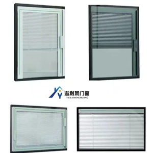 Volets Intégrés en Alliage d'Aluminium pour Fenêtres, Anti-Poussière et Anti-Bruit, Durables et Écologiques pour Bureau et Domicile - Product Image 2