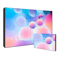Écran d'affichage LCD TFT à cristaux liquides avec cadre ultra-fin pour lecteur publicitaire en magasin et centre commercial SDK