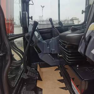 Low Price KX057-4 5 Tons Mini Excavator High Quality Hydraulic System Original Motor PLC Used Excavators Good Condition - Product Image 4