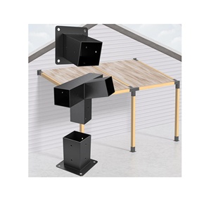 Kit <span class=keywords><strong>de</strong></span> 15 supports <span class=keywords><strong>de</strong></span> pergola à toit incliné, kit <span class=keywords><strong>de</strong></span> supports d'extension muraux <span class=keywords><strong>de</strong></span> toit Supports à 3 voies pour <span class=keywords><strong>pergolas</strong></span> - Product Image 6