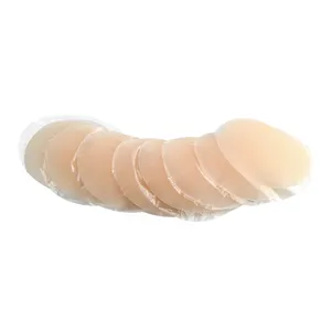 Silikon-BH durchsichtig wasserdicht Nippelbezüge Damen Silikon-Pasteys Nippelbezug