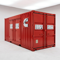 Générateur diesel insonorisé de type conteneur avec moteur Cummins de 1800 kW, 2000 kW, 2200 kW, 2750 kVA, 2300 kW, 2875 kVA pour les grandes centrales électriques